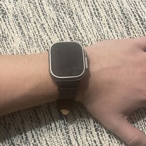 Black Apple Ultra 1 Smartwatch